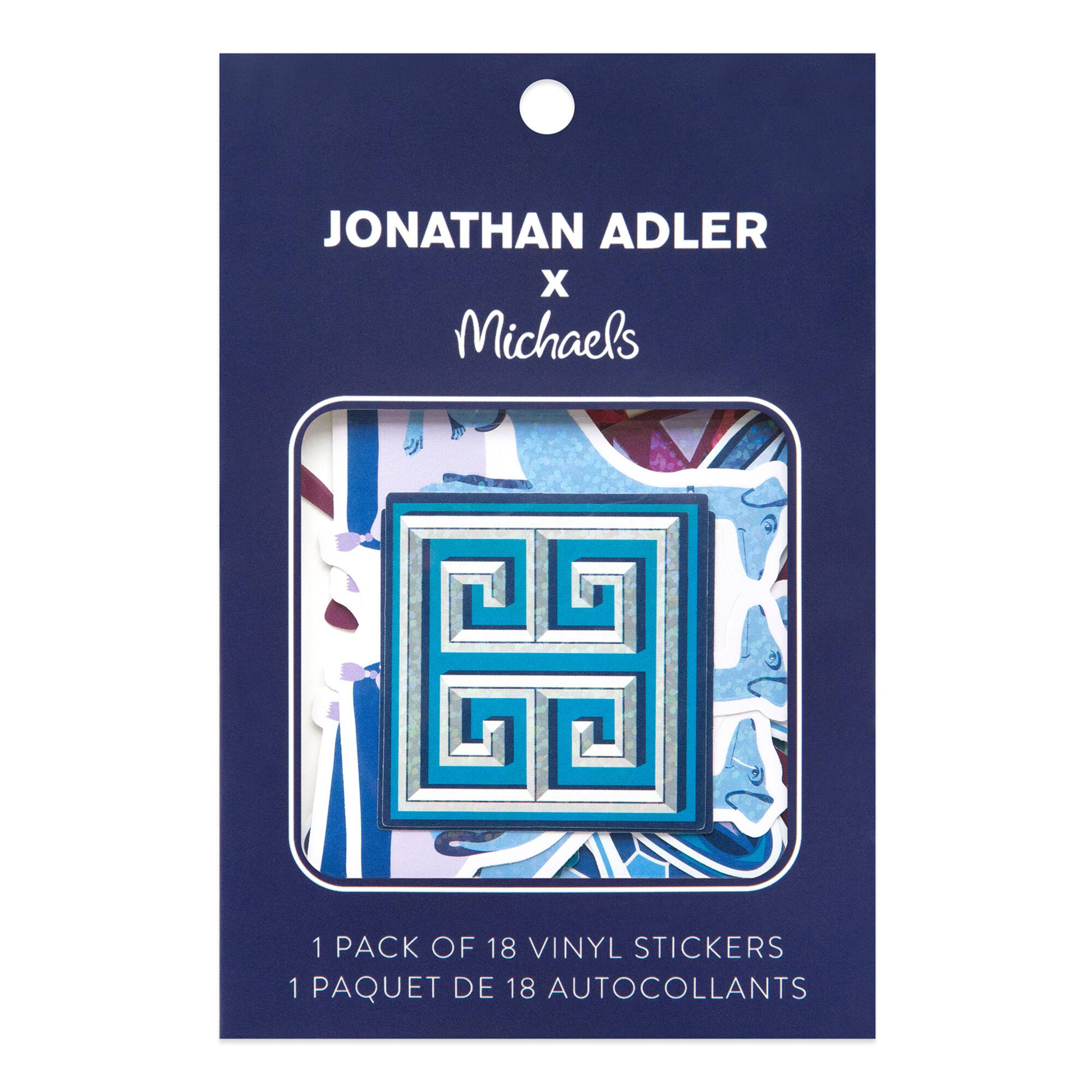 Jonathan Adler x Michaels Deco Deluxe Vinyl Stickers